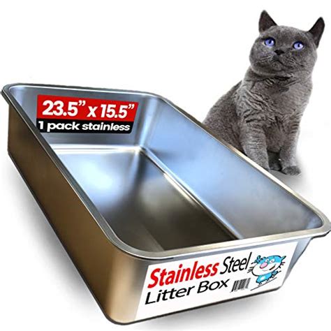 benefits of metal litter box|stainless steel litter box reviews.